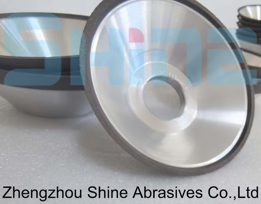 11V9 Bowl Shape Resin Bond Diamond / CBN Grinding Wheel Baja tahan karat