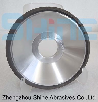 11V9 Bowl Shape Resin Bond Diamond / CBN Grinding Wheel Baja tahan karat