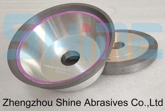 Hybrid Bond CNC Diamond Wheel untuk pengeboran karbida padat yang bergelombang