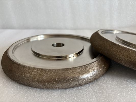 Roda Gerinda CBN Elektroplated 8 inci 203mm Wm 10/30 untuk Mengasah Gergaji Pita