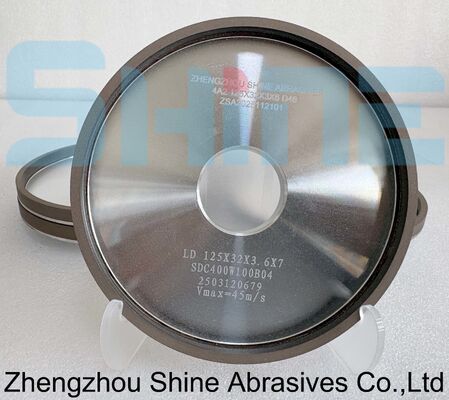 Roda Berlian Bentuk 4A2 untuk Penggilingan Atas Gigi Mata Gergaji Karbida Padat