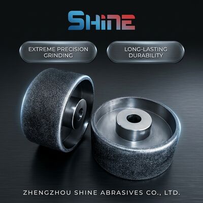 Roda CBN yang dilapisi elektroda untuk penggilingan dan pengasah pisau kayu HSS