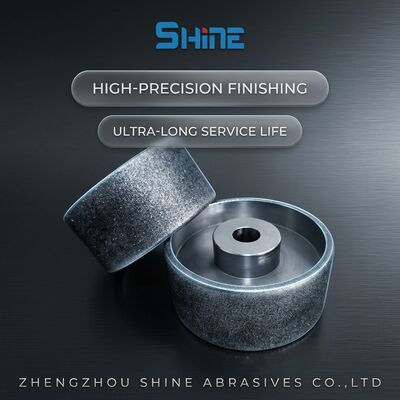 Roda CBN yang dilapisi elektroda untuk penggilingan dan pengasah pisau kayu HSS