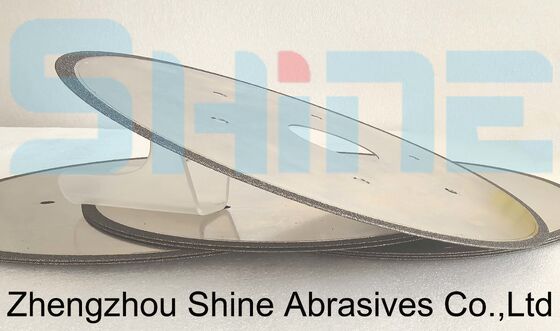 1A1R 250mm CBN Wheel Pemotong untuk bahan HSS