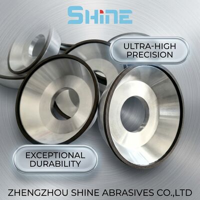 12A2 Bentuk piring Resin Bond Berlian Roda abrasif Top Grinding Disc