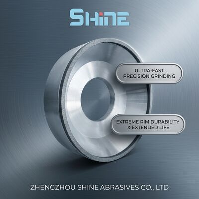 12A2 Bentuk piring Resin Bond Berlian Roda abrasif Top Grinding Disc