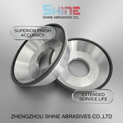 12A2 Bentuk piring Resin Bond Berlian Roda abrasif Top Grinding Disc