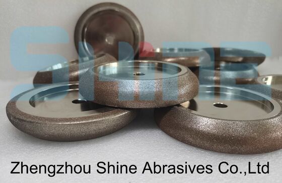 WM 10/30 Roda penggiling CBN yang dilapisi elektroda untuk mengasah gergaji pita