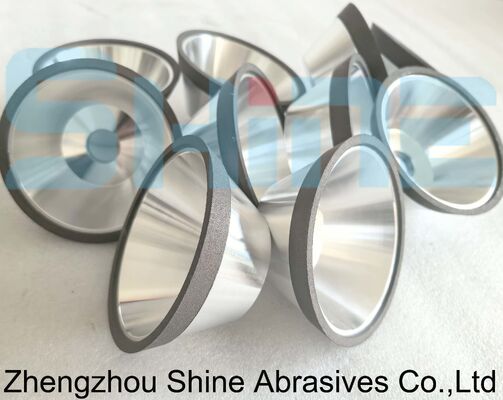 11V9 Resin Bond Diamond Grinding Wheel untuk HSS PCD Carbide Saw Blade