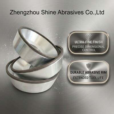 Mata Gerinda Resin Berlian 11A2 Berkualitas Tinggi untuk Karbida Tungsten