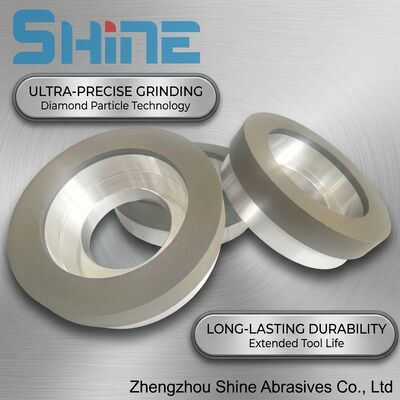 Resin Bond 6A2 Diamond Cup Wheel untuk menggiling bahan karbida padat