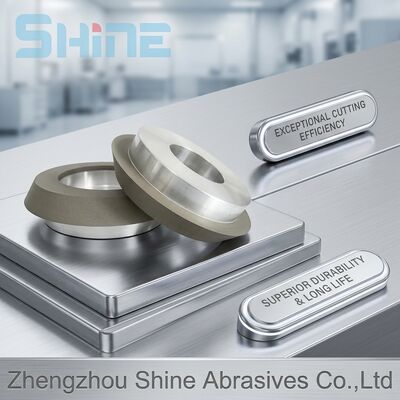 Disesuaikan 6A2 Diamond Cup Wheel untuk menggiling bahan karbida padat