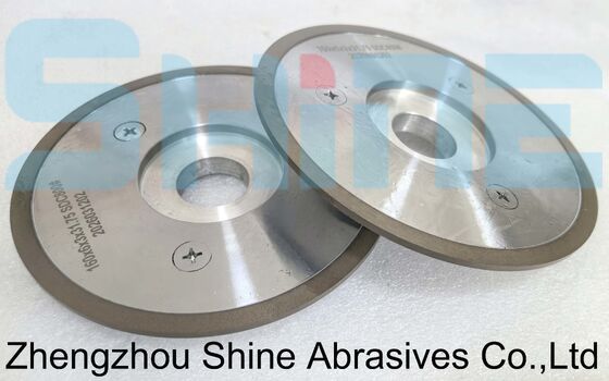 Metal Bond 14FF1 200mm Diamond Wheel untuk penggilingan profil karbida roll