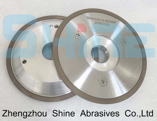 Metal Bond 14FF1 200mm Diamond Wheel untuk penggilingan profil karbida roll