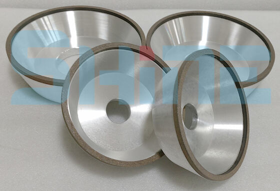 6A2 Resin Bond Diamond Cup Wheel 100mm D151 Grit Glass Edge Grinding RoHS Compliant Manufacturing