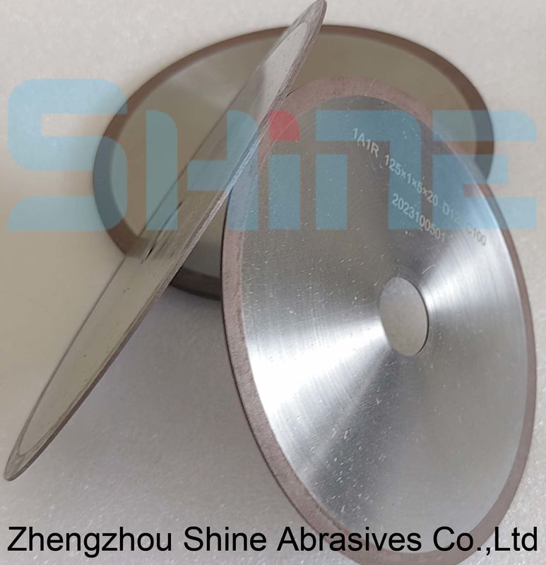 Resin Bond 1A1R Roda pemotong berlian untuk bahan karbida padat