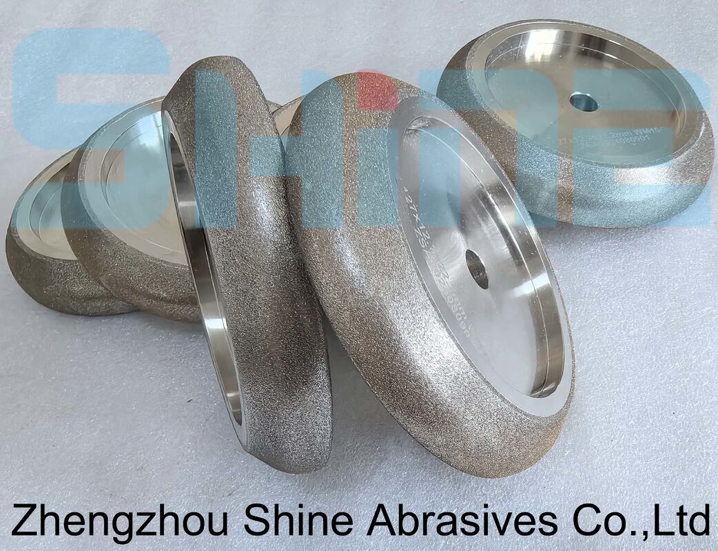 127mm Electroplated CBN grinding wheel untuk mengasah pita gergaji