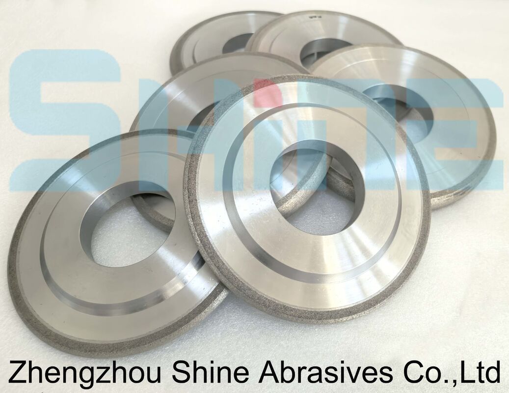 Metal Bond 14FF1 200mm Diamond Wheel untuk penggilingan profil karbida roll