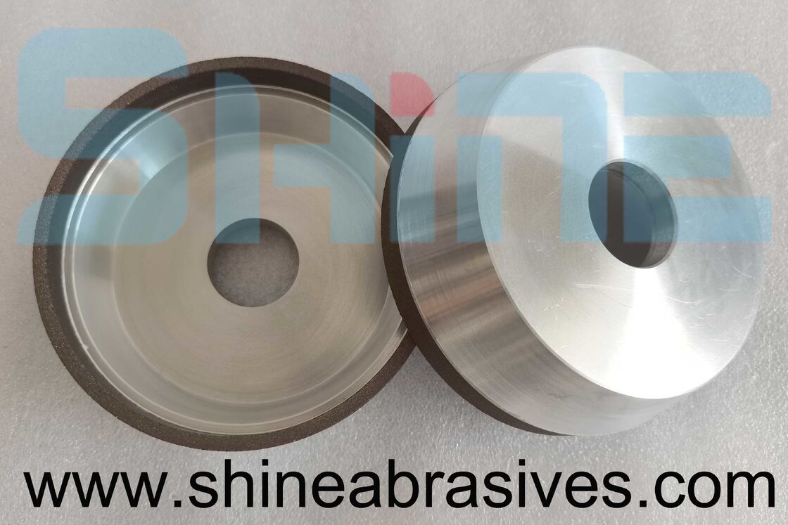 6A2 Resin Bond Diamond Cup Wheel 100mm D151 Grit Glass Edge Grinding RoHS Compliant Manufacturing