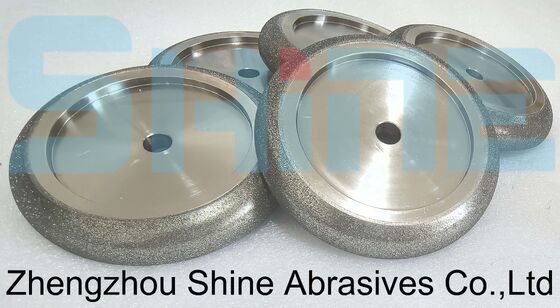 Electroplated CBN Band Saw Grinding Wheel 203mm High Finish dengan Perfect Tooth Fit 9/29 Multiple Grit