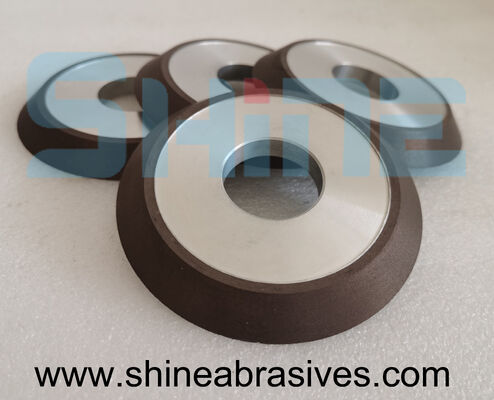 Resin Bond Diamond Grinding Wheel 1A1 Shape Precision Grinding untuk Aplikasi Semikonduktor Keramik Karbida Sementasi