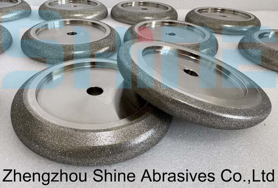 127mm 5 Inch Electroplated CBN Band Saw Sharpening Wheel Umur Panjang Tanpa Gigi Terkelupas