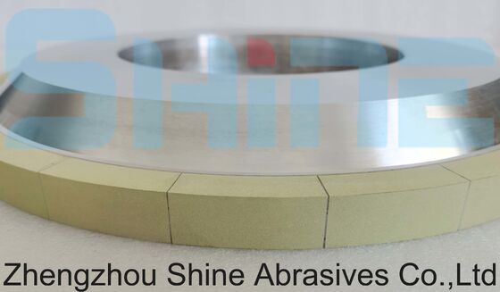 1A1 Vitrified Bond Diamond Grinding Wheel 200x20x31.75x10 untuk Penggilingan Permukaan Keramik Industri