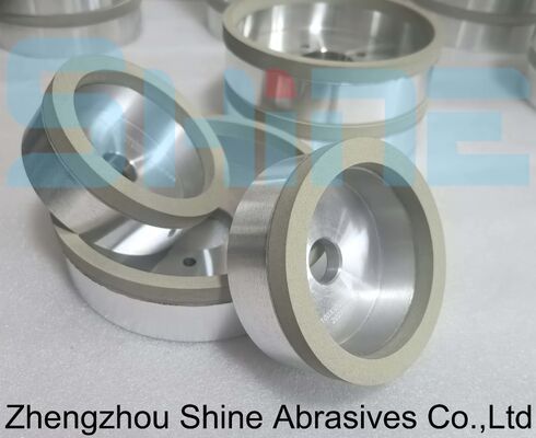 6A2 Vitrified Bond Diamond Grinding Wheel 150x40x40x5 untuk Penggilingan Bentuk PCD