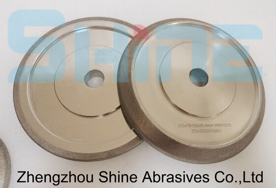 203mm 8 Inch Electroplated CBN Band Saw Sharpening Wheel Berbagai Ukuran Grit Tersedia