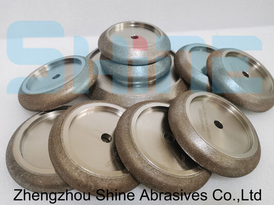 150mm 6 Inch Electroplated CBN Band Saw Sharpening Wheel Custom Made untuk Saw Tooth Profile